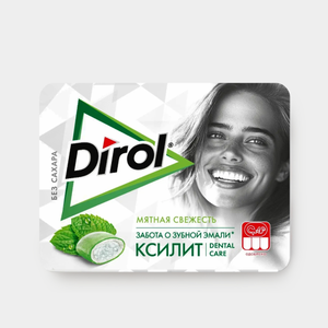 Жевательная резинка «DIROL X-Fresh» Мятная свежесть, 16 г
