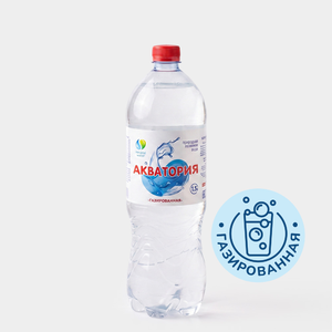 Вода питьевая «Акватория» газированная, 1,5 л Вода питьевая «Акватория» газированная, 1,5 л