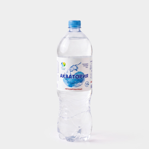 Вода «Акватория» питьевая, негазированная, 1,5 л Вода «Акватория» питьевая, негазированная, 1,5 л