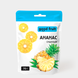Ананас сушеный «Good fruit», 70 г
