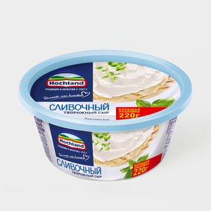 Сыр творожный 60% «Hochland» Сливочный, 220 г Сыр творожный 60% «Hochland» Сливочный, 220 г