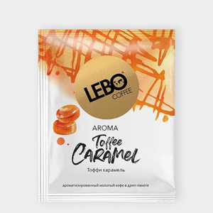 Кофе в дрип-пакетах «LEBO» TOFFEE CARAMEL, 10,5 г Кофе в дрип-пакетах «LEBO» TOFFEE CARAMEL, 10,5 г