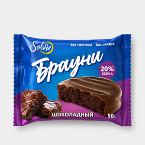 Брауни «Solvie» Шоколадный, 50 г Брауни «Solvie» Шоколадный, 50 г