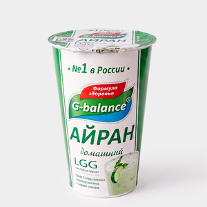 Айран 1% «G-balance» домашний, 230 г Айран 1% «G-balance» домашний, 230 г