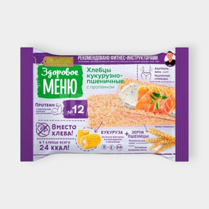 Хлебцы «Здоровое меню» кукурузно-пшеничные, 100 г Хлебцы «Здоровое меню» кукурузно-пшеничные, 100 г