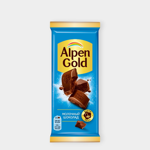Шоколад молочный «Alpen Gold», 80 г Шоколад молочный «Alpen Gold», 80 г