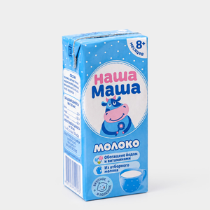 Молоко 3.2% «Наша Маша» обогащенное, для детей, 200 мл Молоко 3.2% «Наша Маша» обогащенное, для детей, 200 мл