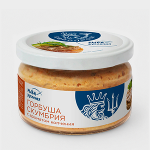 Горбуша-скумбрия рубленая «Европром» с ароматом копчения, 180 г