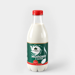 Молоко 3.2% «Лебедевская агрофирма», 850 г