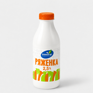 Ряженка 2.5% «Зеленый луг», 750 г Ряженка 2.5% «Зеленый луг», 750 г
