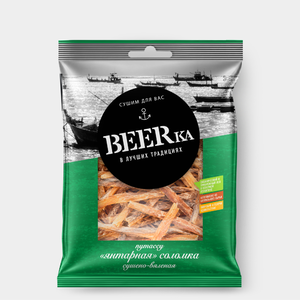 Рыбка сушеная «Beerka» Янтарная соломка, 25 г