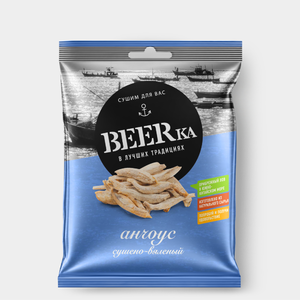 Рыбка сушеная «Beerka» анчоус, 25 г