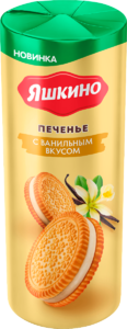 Печенье «Яшкино» с ванильным вкусом, 208 г Печенье «Яшкино» с ванильным вкусом, 208 г