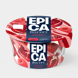 Йогурт 4.8% «Epica» Гранат-малина, 130 г Йогурт 4.8% «Epica» Гранат-малина, 130 г