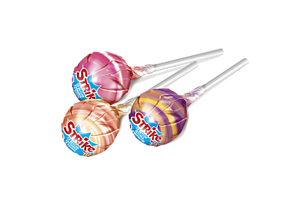 Карамель на палочке «Strike» с молочным вкусом, 11,3 г