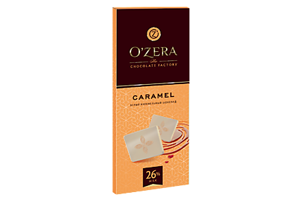 Шоколад «O'Zera» Белый Caramel, 90 г