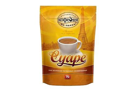 Кофе растворимый «Московская кофейня на паяхъ» Суаре, 75 г