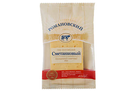 Сыр «Романовский» Сметанковый, 180 г