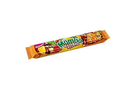 Жевательные конфеты «Mamba» со вкусом колы и фруктов, 79,5 г