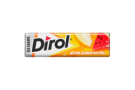 Жевательная резинка «Dirol» Арбузно-дынный коктейль, 13,6 г