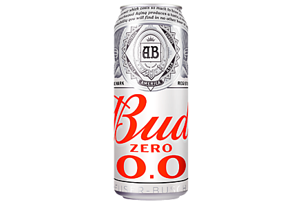 Пивной напиток «BUD Zero» безалкогольный, 450 мл