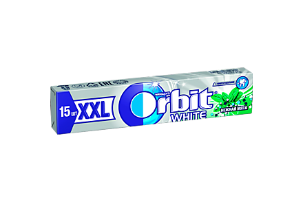 Жевательная резинка «Orbit» White XXL Нежная мята, 20,4 г