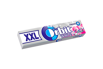 Жевательная резинка «Orbit» XXL, Белоснежный Bubblemint, 20,4 г