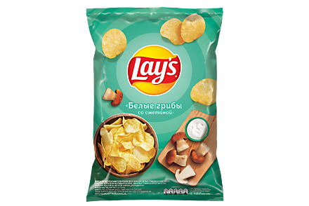 Чипсы «Lay's» Грибы со сметаной, 81 г