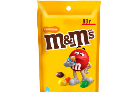 Драже «M&M's» с арахисом, 80 г