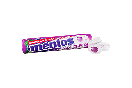 Жевательная резинка «Mentos» Pure Fresh Виноград, 15,5 г