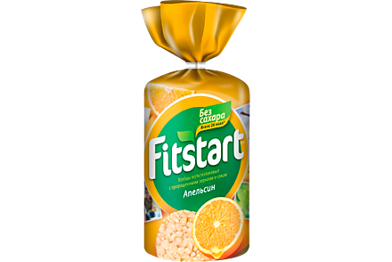 Хлебцы мультизлаковые «FITSTART» Апельсин, 100 г