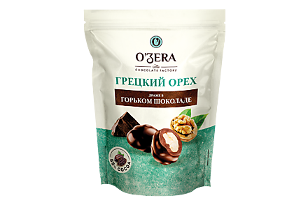 Драже «O'Zera» «Грецкий орех в горьком шоколаде», 150 г