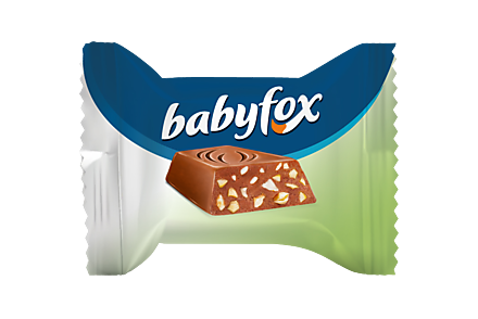 Конфеты шоколадные «Babyfox» mini с фундуком