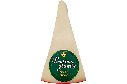 Сыр 48% «Три короны» Пекорино Гранде, 0,2 - 0,3 кг