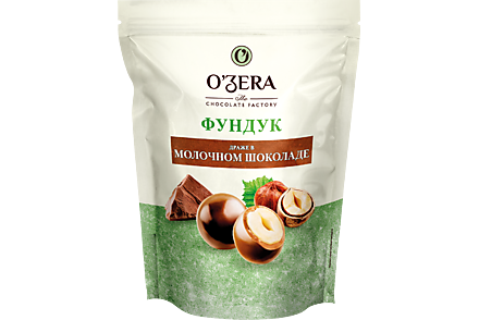 Драже «O'Zera» «Фундук в молочном шоколаде», 150 г