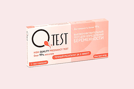 Тест для определения беременности «Qtest»