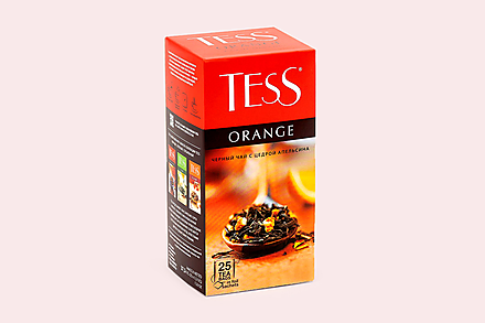 Чай черный «Tess» Orange, 25 пакетиков
