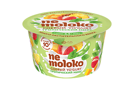 Йогурт соевый «NeMoloko» Тропический Микс, 130 г