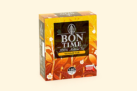 Чай черный «Bontime» 100 пакетиков, 200 г