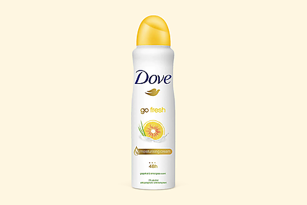 Антиперспирант «Dove» Грейпфрут и лемонграсс, 150 мл