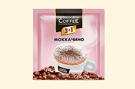 Напиток кофейный «Bridge Coffee» 3 в 1 Моккачино, 20 г