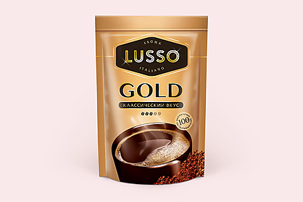 Кофе «LUSSO» растворимый, 150 г