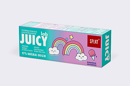 Зубная паста «Splat» Juicy LAB, Волшебное мороженое, 80 г