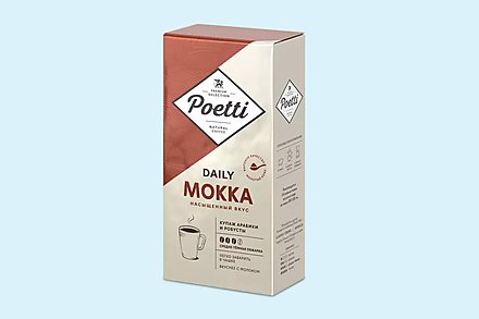 Кофе молотый «Poetti» Daily Mokka, 250 г