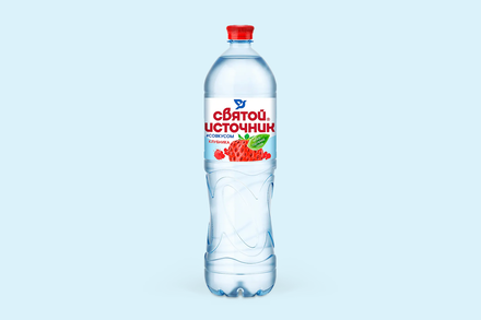 Вода питьевая «Святой источник» со вкусом клубники, 1,5 л