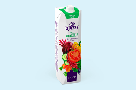 Напиток «Djazzy» Овощной микс, 1 л