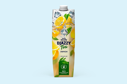 Холодный чай «Djazzy» с лимоном, 1 л