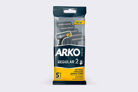 Станки для бритья «ARKO Men» Regular 2, 5 шт.