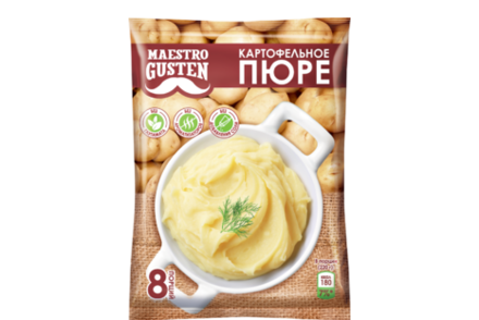 Пюре картофельное «Maestro Gusten», 250 г