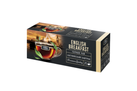 Чай черный «Etre» Английский завтрак, 25 пакетиков, 50 г